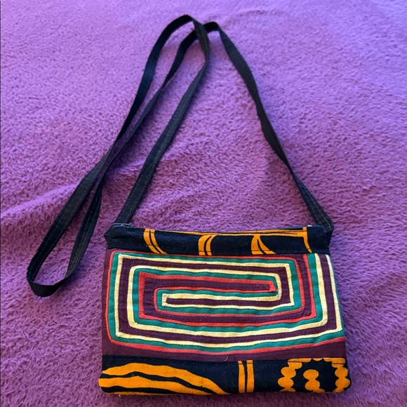 Vibrant Multicolor Crossbody Bag - Picture 1 of 5